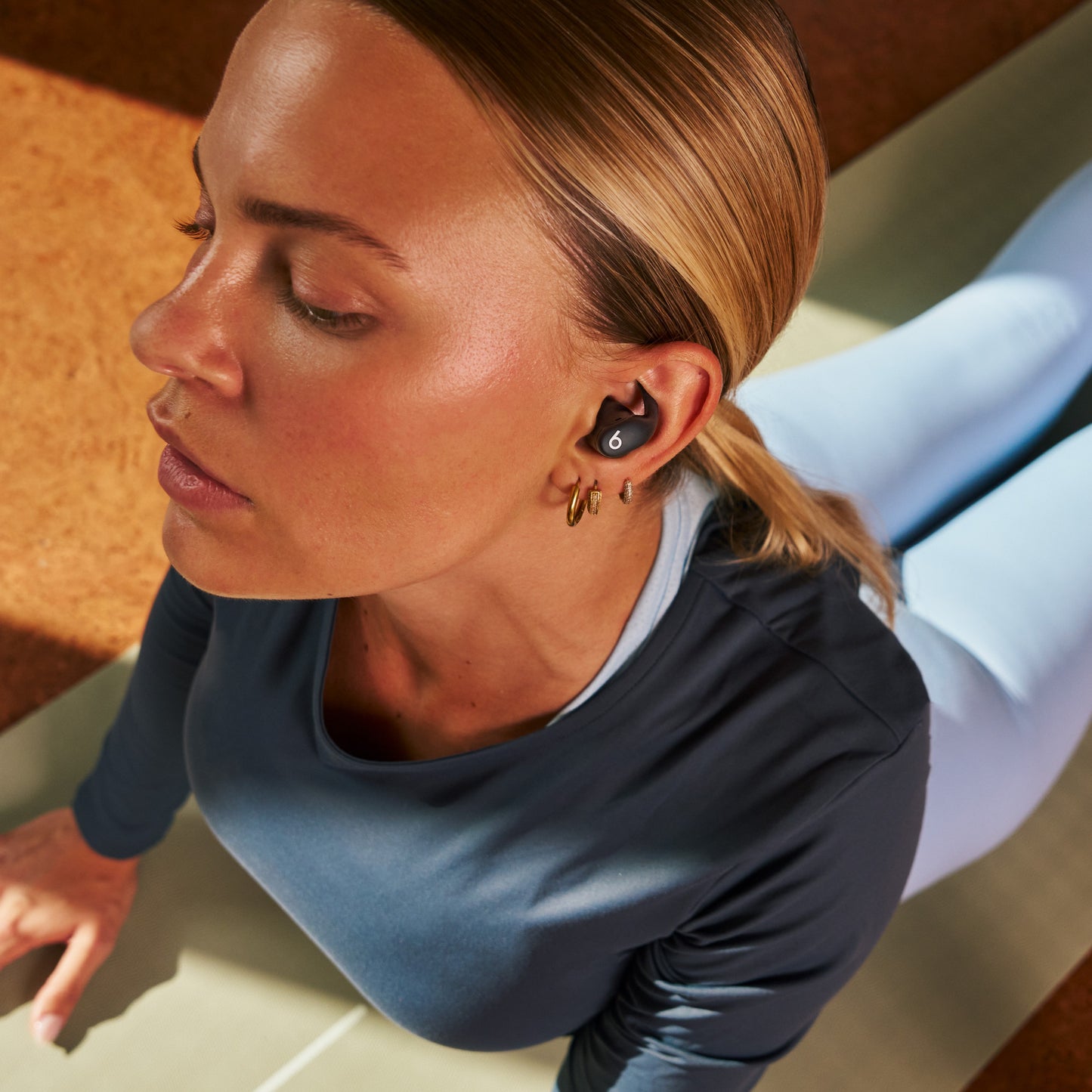 Casti In-Ear BEATS Powerbeats Fit, True Wireless, Bluetooth, Noise Cancelling, Jet Black