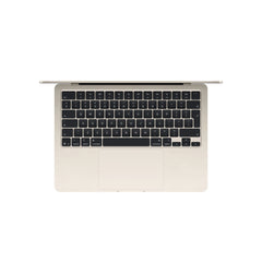 Produs configurabil: MacBook Air 13", procesor Apple M5, 10 nuclee CPU si 10 nuclee GPU, 24GB, 512GB SSD, Starlight, RO KB