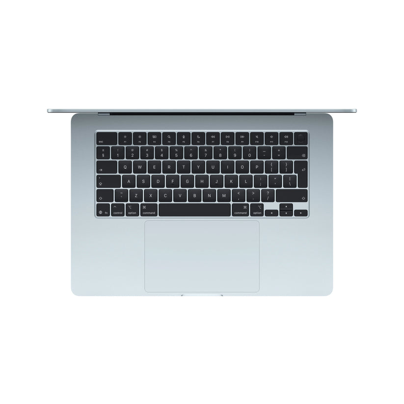 Produs configurabil: MacBook Air 15", procesor Apple M5, 10 nuclee CPU si 10 nuclee GPU, 24GB, 1TB SSD, Sky Blue, US KB - iSTYLE.ro