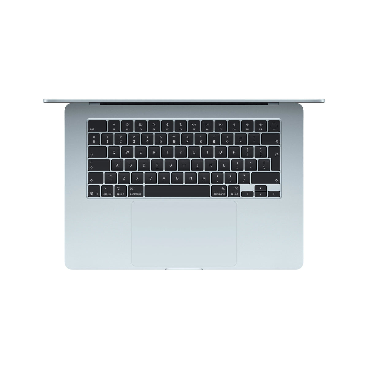 MacBook Air 15", procesor Apple M5, 10 nuclee CPU si 10 nuclee GPU, 24GB, 512GB SSD, Sky Blue, INT KB