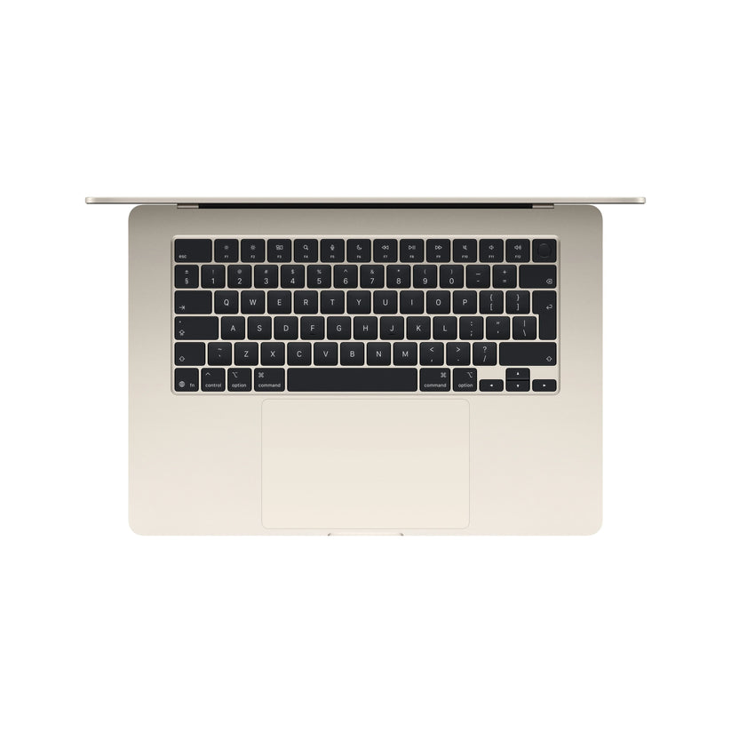 Produs configurabil: MacBook Air 15", procesor Apple M5, 10 nuclee CPU si 10 nuclee GPU, 24GB, 4TB SSD, Starlight, INT KB - iSTYLE.ro