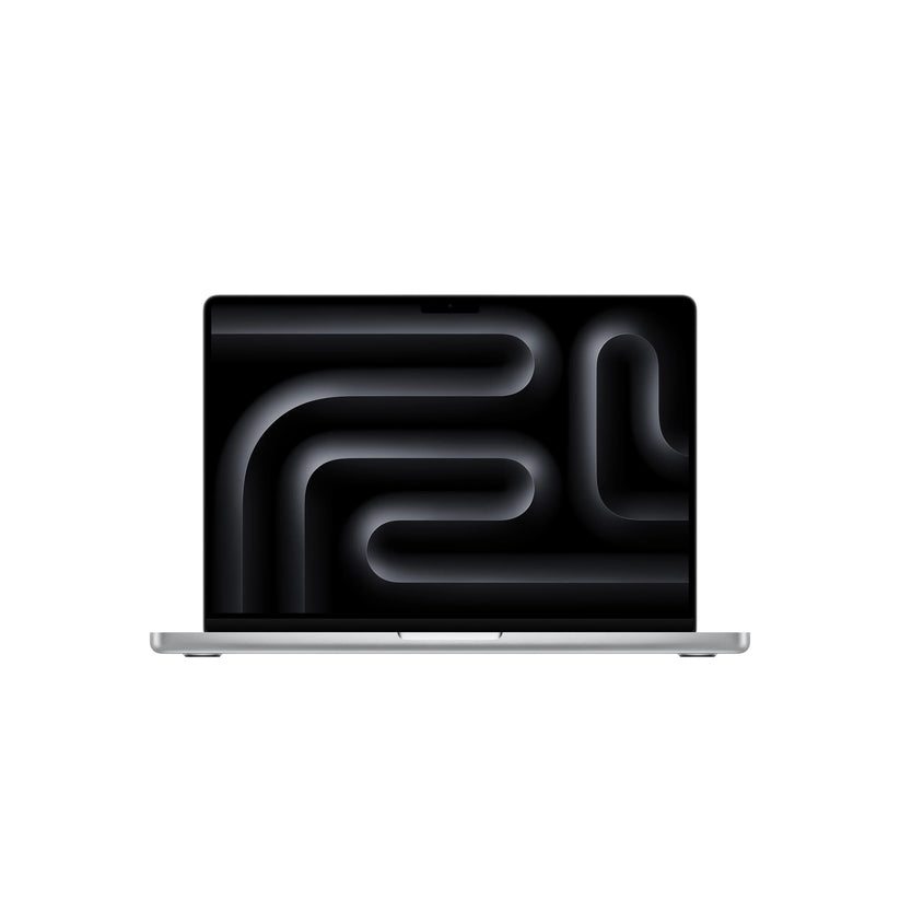 Produs configurabil: MacBook Pro 14", procesor Apple M5 Pro, 18 nuclee CPU si 20 nuclee GPU, 24GB, 1TB SSD, Silver, Standard, US KB - iSTYLE.ro