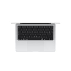 Produs configurabil: MacBook Pro 14", procesor Apple M5 Pro, 18 nuclee CPU si 20 nuclee GPU, 24GB, 1TB SSD, Silver, Standard, US KB