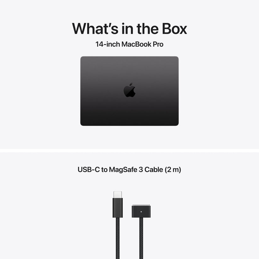 Produs configurabil: MacBook Pro 14", procesor Apple M5 Pro, 15 nuclee CPU si 16 nuclee GPU, 24GB, 1TB SSD, Space Black, Textura nano, US KB
