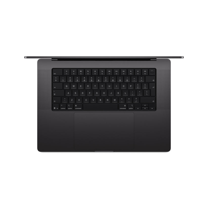 Produs configurabil: MacBook Pro 16", procesor Apple M5 Max, 18 nuclee CPU si 32 nuclee GPU, 36GB, 8TB SSD, Space Black, Standard, RO KB