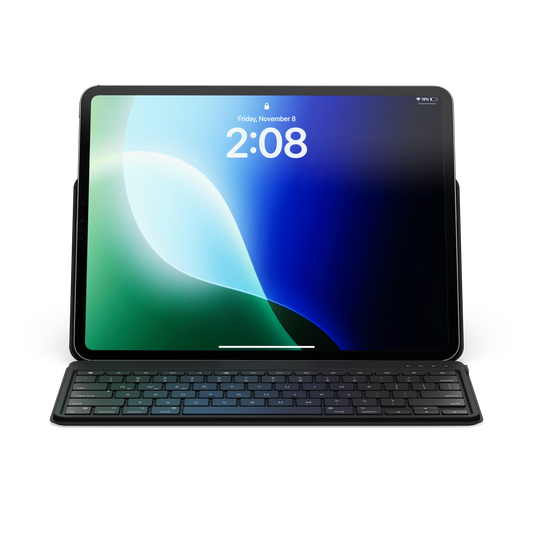 Satechi Tastatură Bluetooth OntheGo cu suport, Negru