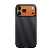 Husa de protectie PITAKA pentru iPhone 17 Pro, MagEZ 7 Pro 600D Ultra-Slim, Negru/Gri