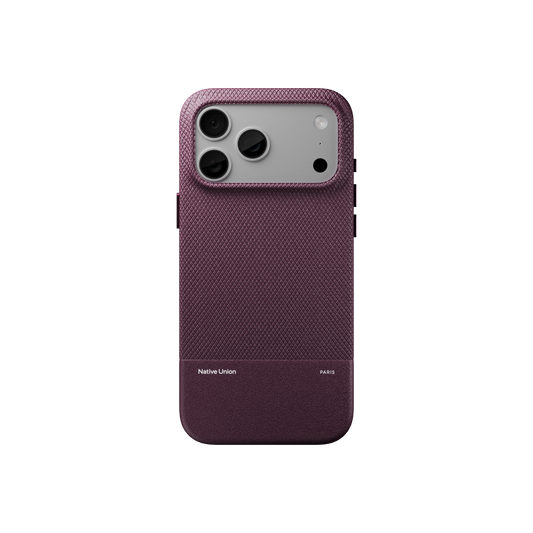 Husa de protectie Native Union (Re)Classic pentru iPhone 18 Pro, Burgundy