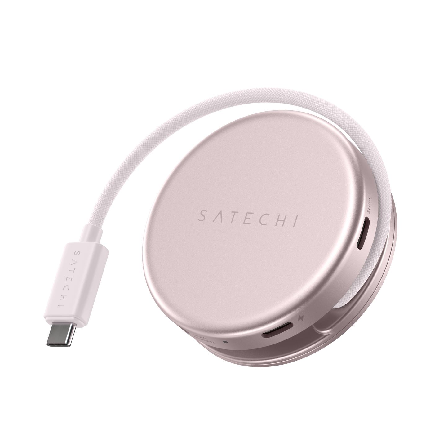 Adaptor Satechi OntheGo 5-in-1 Multiport (1x HDMI 4K 60Hz, 1x USB-C up to 5 Gbps, 1x USB-A 3.0 up to 5 Gbps, 1xUSB-C PD60W, 1x SD card reader), Indigo