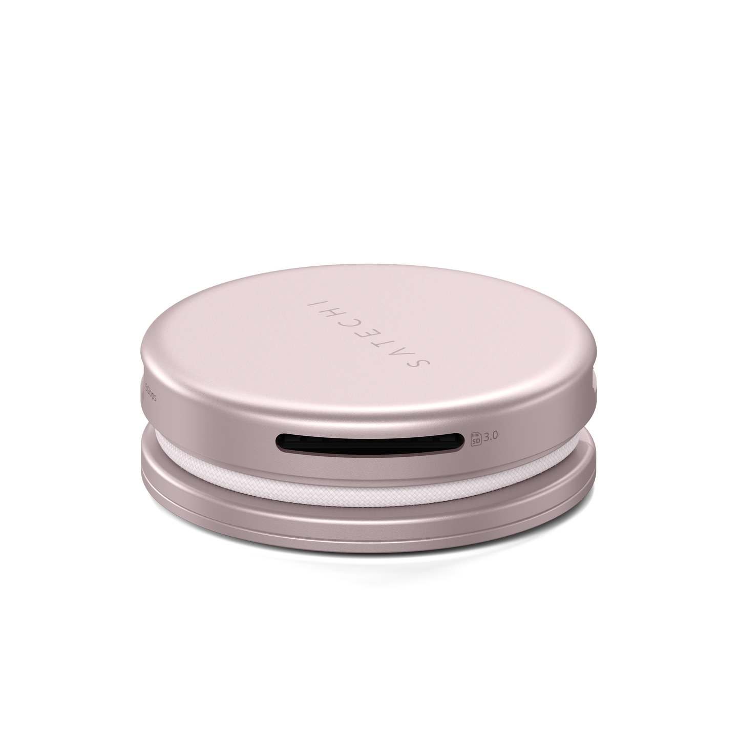 Adaptor Satechi OntheGo 5-in-1 Multiport (1x HDMI 4K 60Hz, 1x USB-C up to 5 Gbps, 1x USB-A 3.0 up to 5 Gbps, 1xUSB-C PD60W, 1x SD card reader), Blush