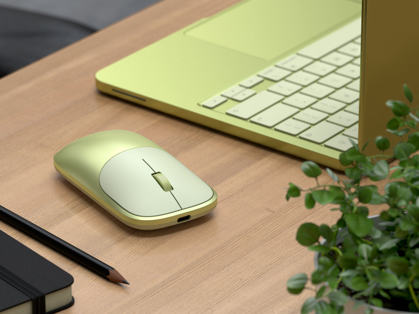 Mouse Satechi Slim EX Wireless, Citrus