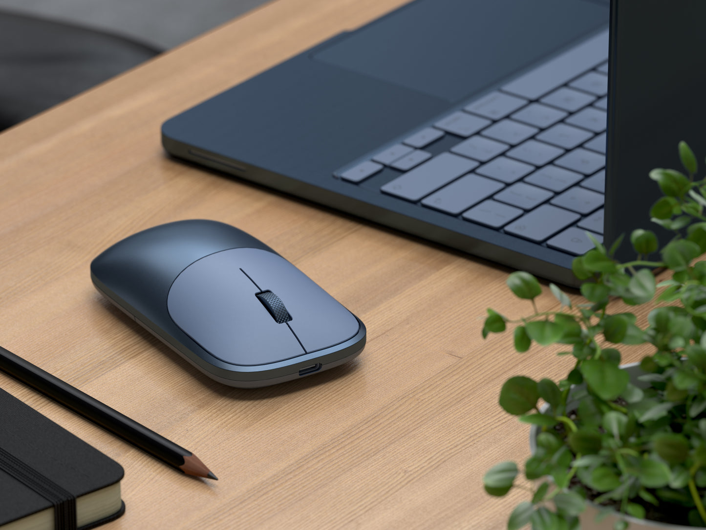 Mouse Satechi Slim EX Wireless, Indigo