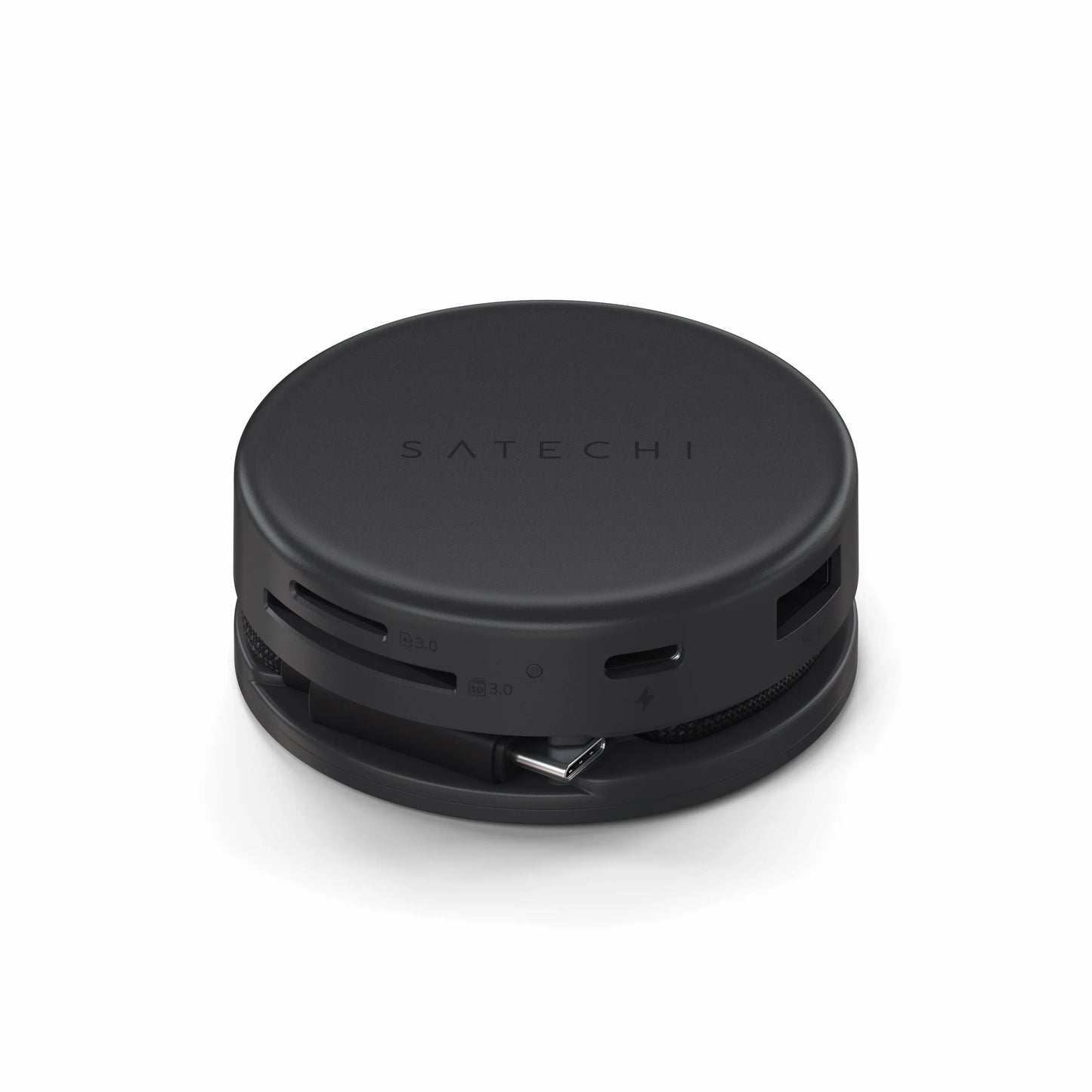 Adaptor Satechi OnTheGo 7-in-1, Negru