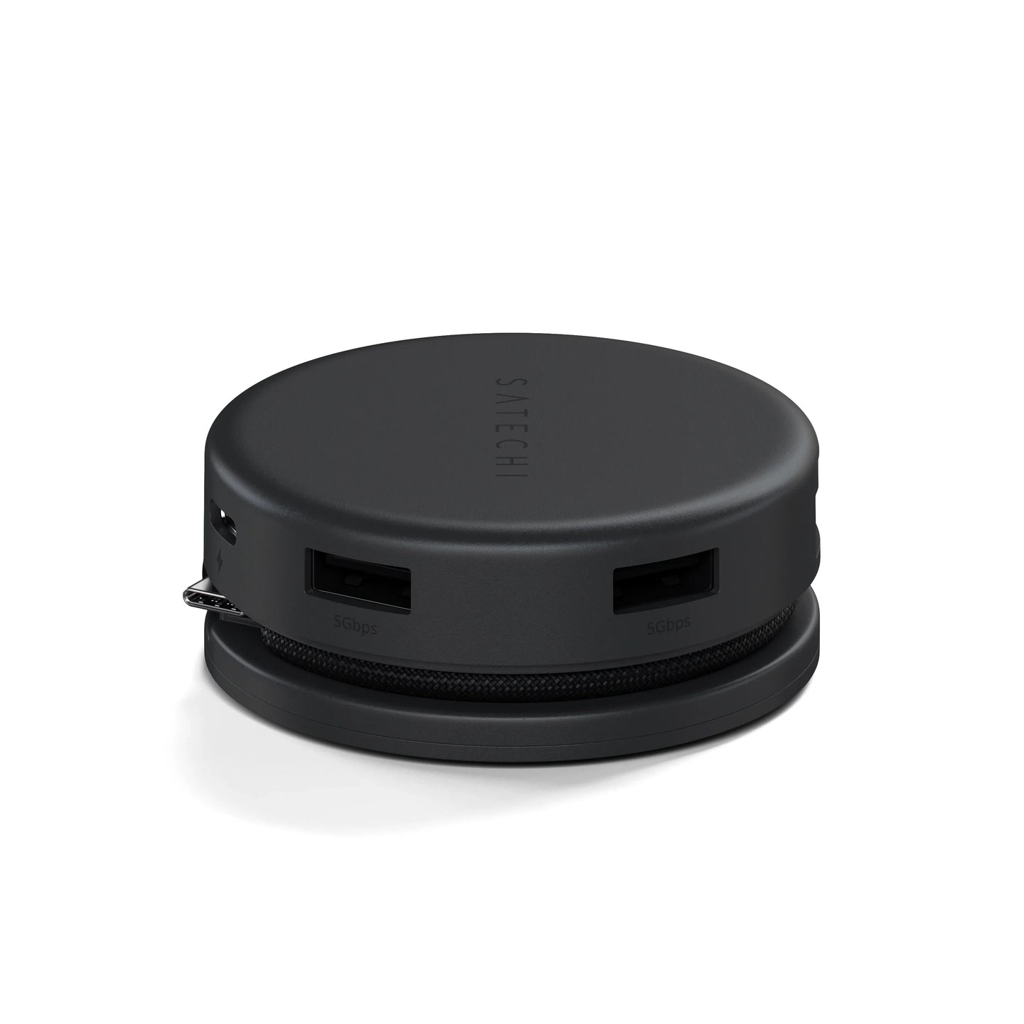 Adaptor Satechi OnTheGo 7-in-1, Negru