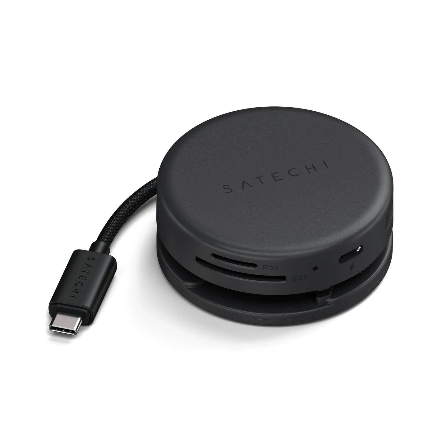 Adaptor Satechi OnTheGo 7-in-1, Negru