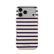 Husa de protectie BURGA pentru iPhone 17 Pro Max, Dungi, Bej