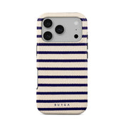 Husa de protectie BURGA pentru iPhone 17 Pro, Dungi, Bej
