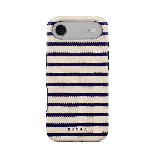 Husa de protectie BURGA pentru iPhone Air, Dungi, Bej - iSTYLE.ro
