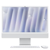 iMac 24" cu procesor Apple M6: Apple M6 chip with 10-core CPU and 10-core GPU, 16GB, 1TB SSD, Standard Glass, Magic Keyboard - Romanian - Silver CTO - iSTYLE.ro