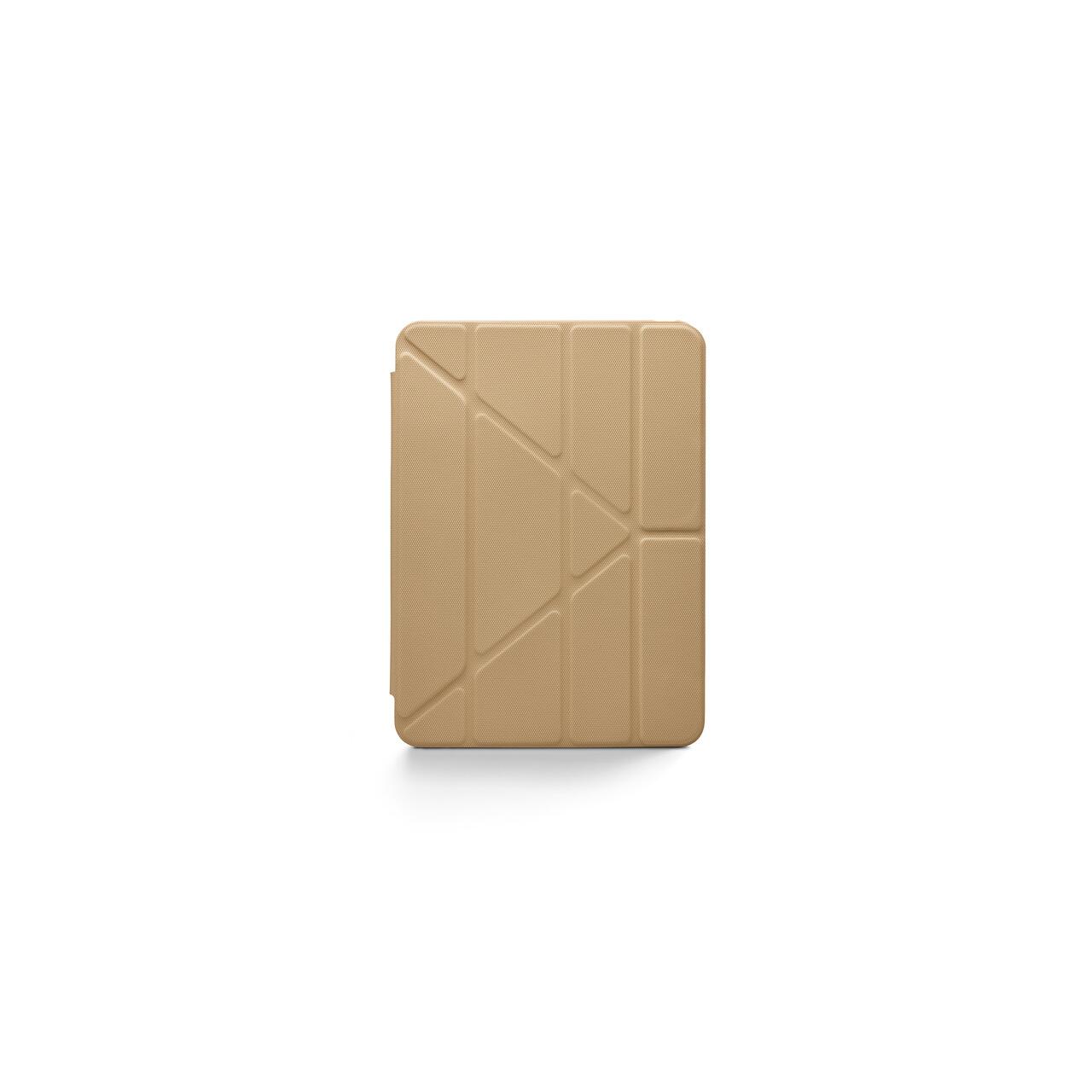Husa de protectie Trunk Origami pentru iPad 11" - Mocha