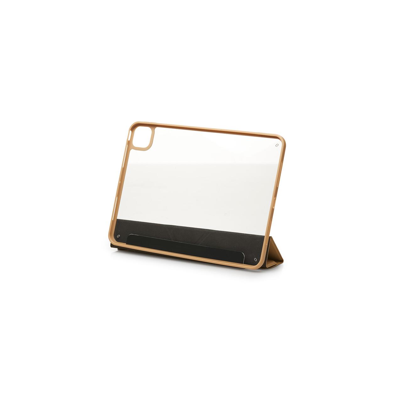 Husa de protectie Trunk Origami pentru iPad 11" - Mocha