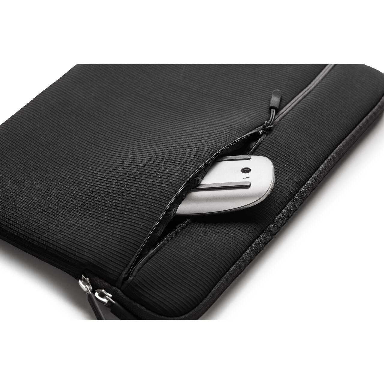 Husa de protectie TRUNK pentru MacBook 14", Textil, Negru