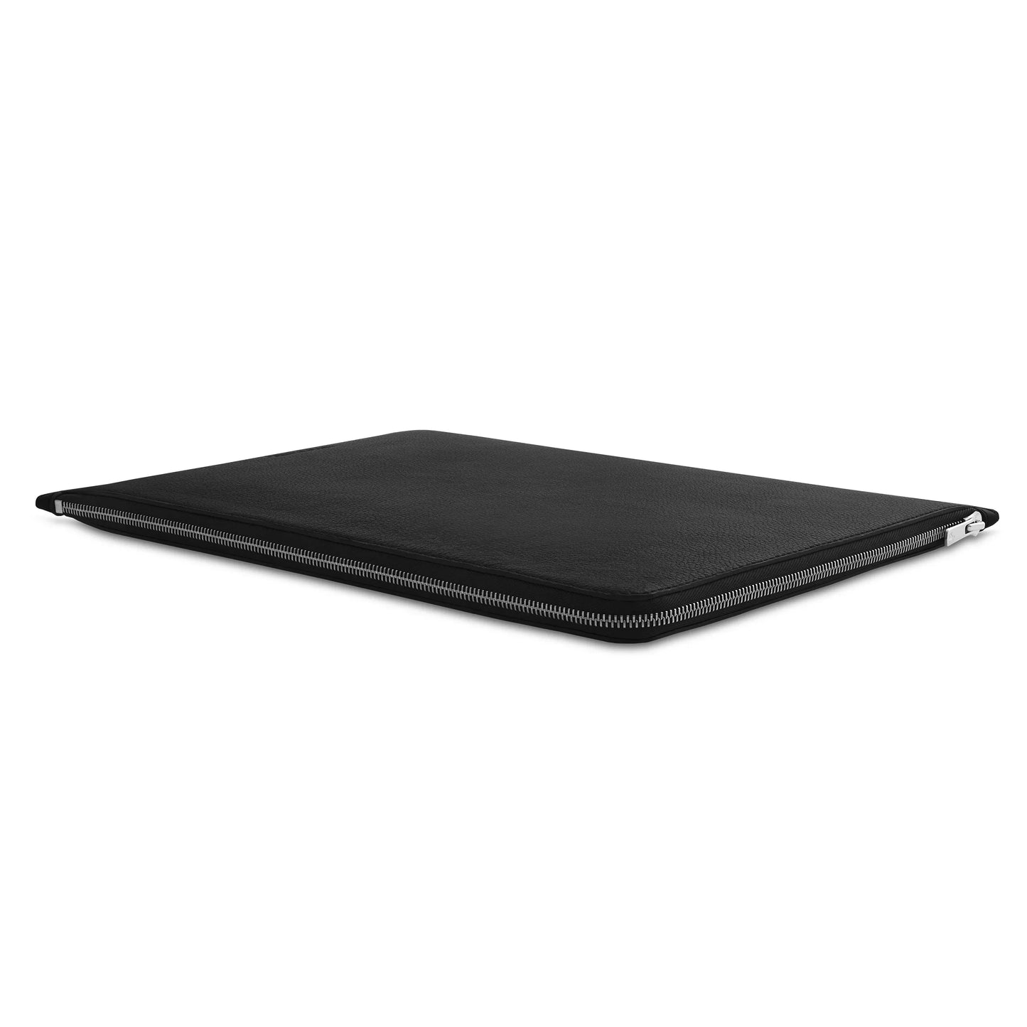Husa de protectie Woolnut Folio pentru MacBook, 15", Piele, Negru
