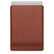 Husa de protectie WOOLNUT pentru MacBook Neo, Piele, Maro