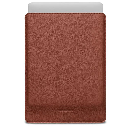 Husa de protectie WOOLNUT pentru MacBook Neo, Piele, Maro