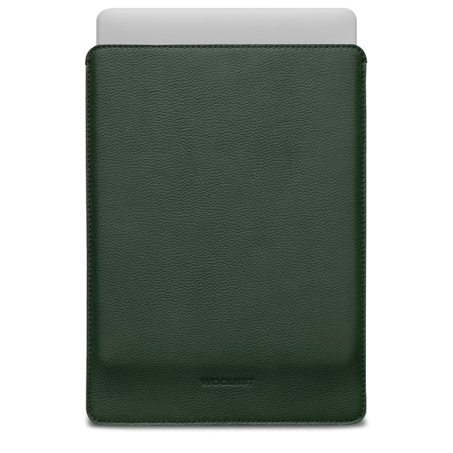 Husa de protectie WOOLNUT pentru MacBook Neo, Piele, Verde