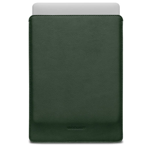 Husa de protectie WOOLNUT pentru MacBook Neo, Piele, Verde