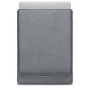Husa de protectie WOOLNUT pentru MacBook Neo, Piele, Gri
