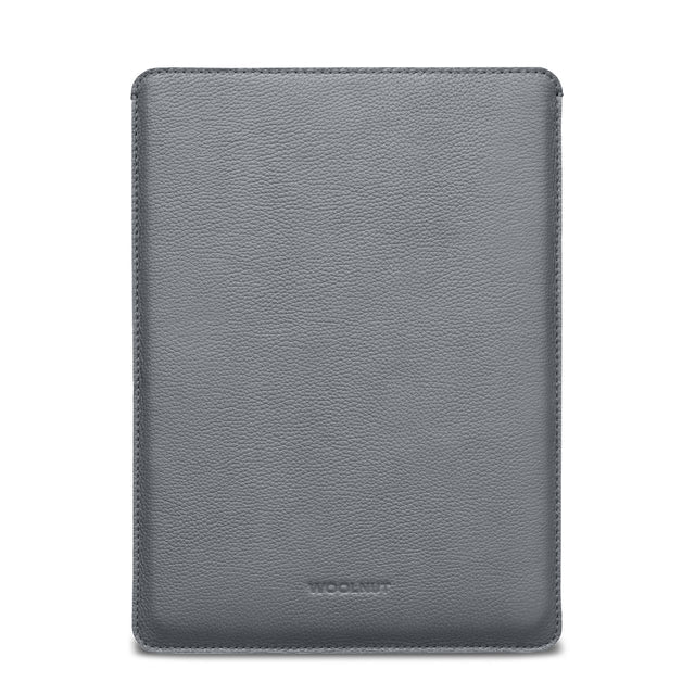 Husa de protectie WOOLNUT pentru MacBook Neo, Piele, Gri