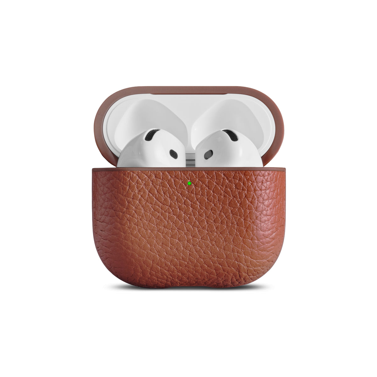 Husa de protectie Woolnut pentru AirPods 5, Maro
