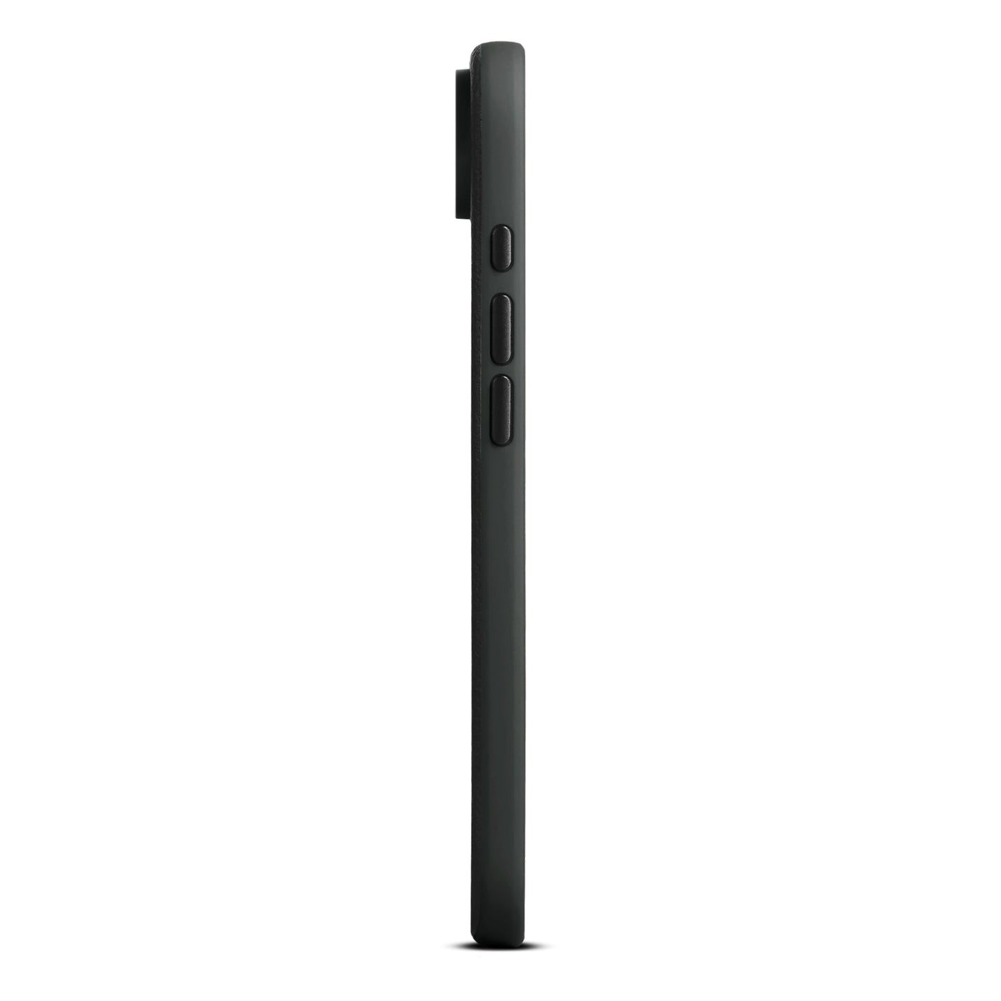 Husa de protectie Woolnut din piele pentru iPhone Air, Negru