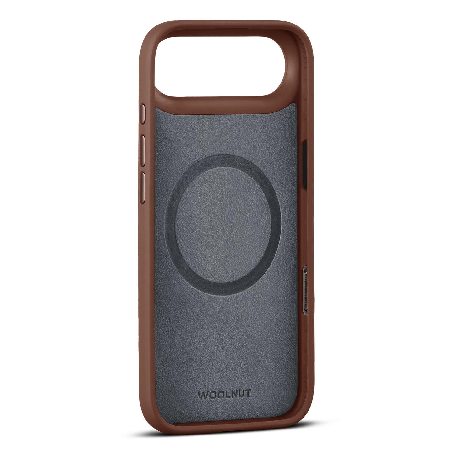 Husa de protectie Woolnut din piele pentru iPhone Air, Maro