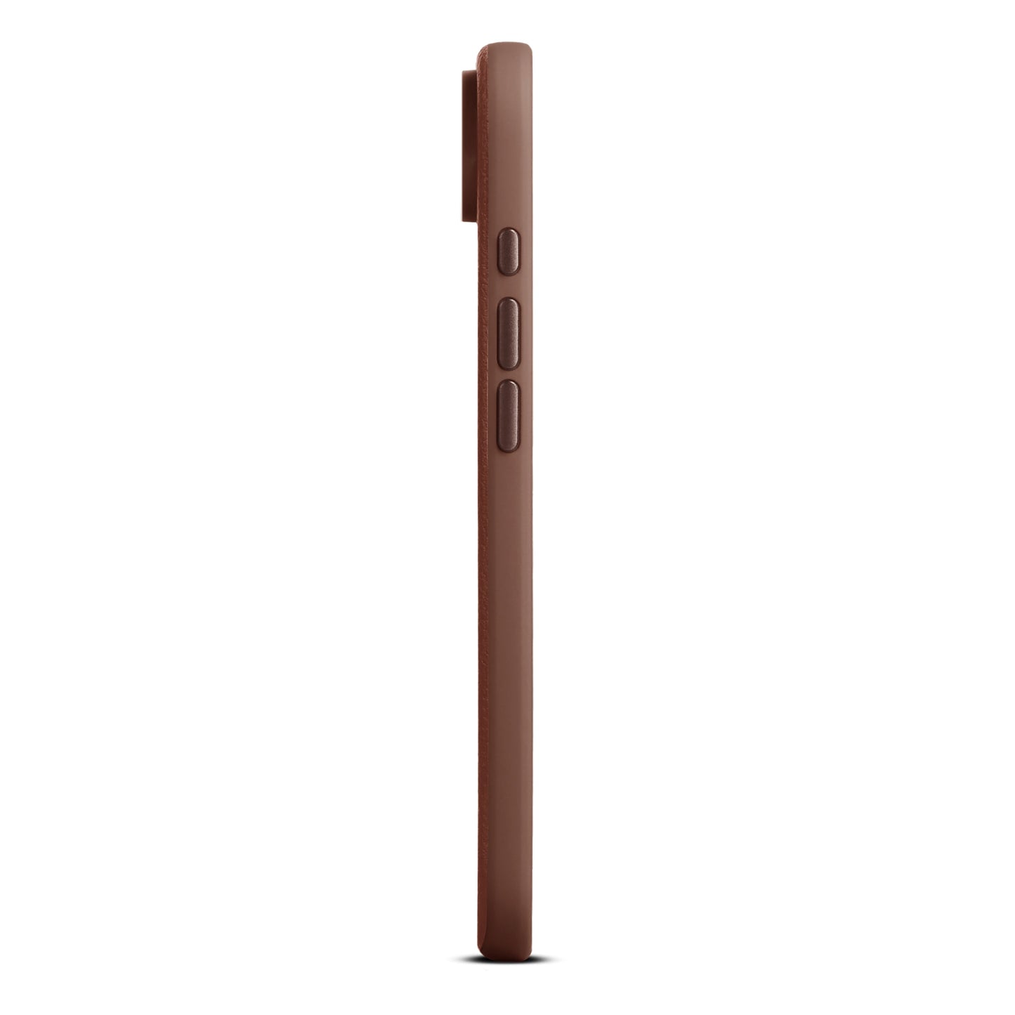 Husa de protectie Woolnut din piele pentru iPhone Air, Maro