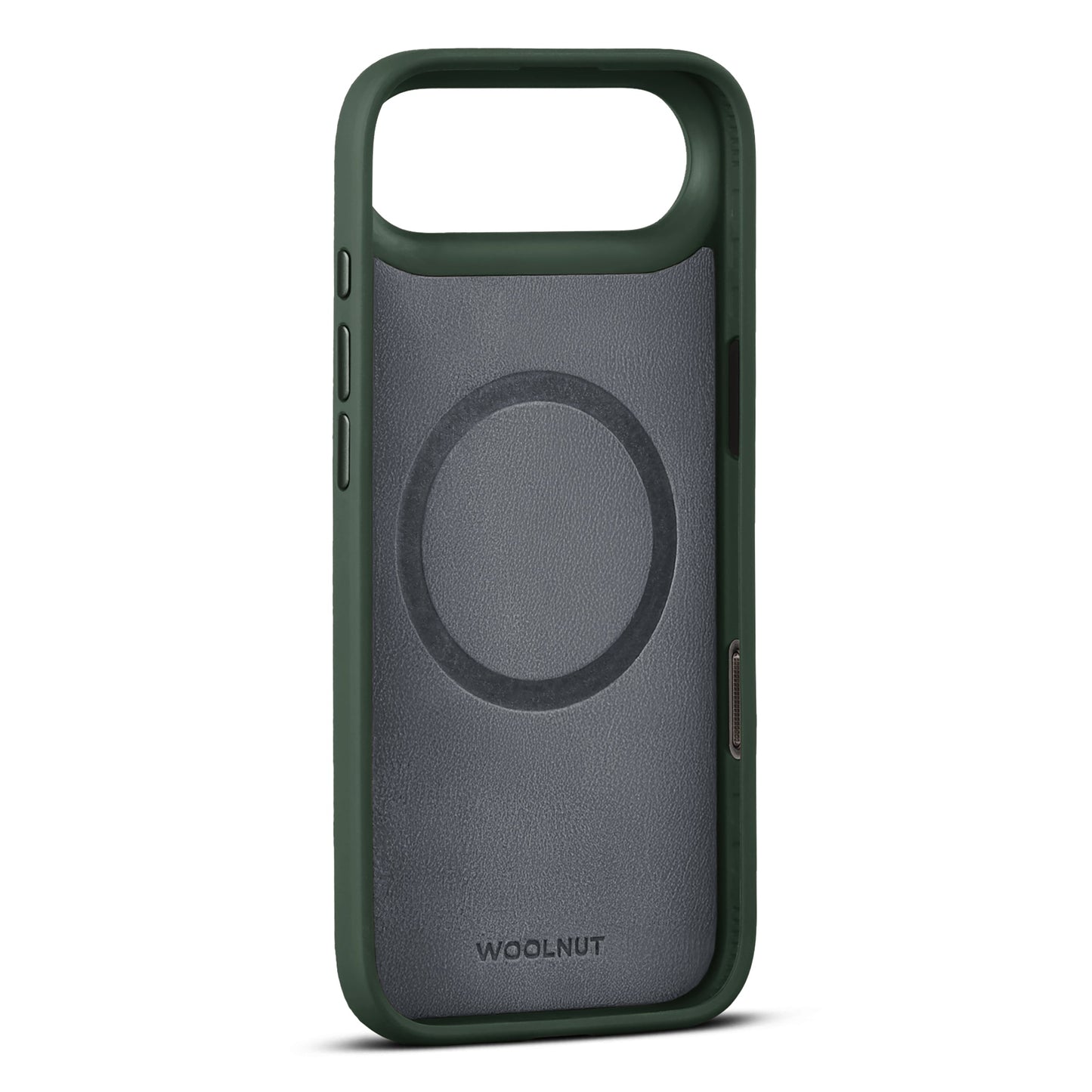 Husa de protectie Woolnut din piele pentru iPhone Air, Verde