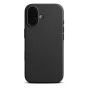 Husa de protectie Woolnut din piele pentru iPhone 17, Negru
