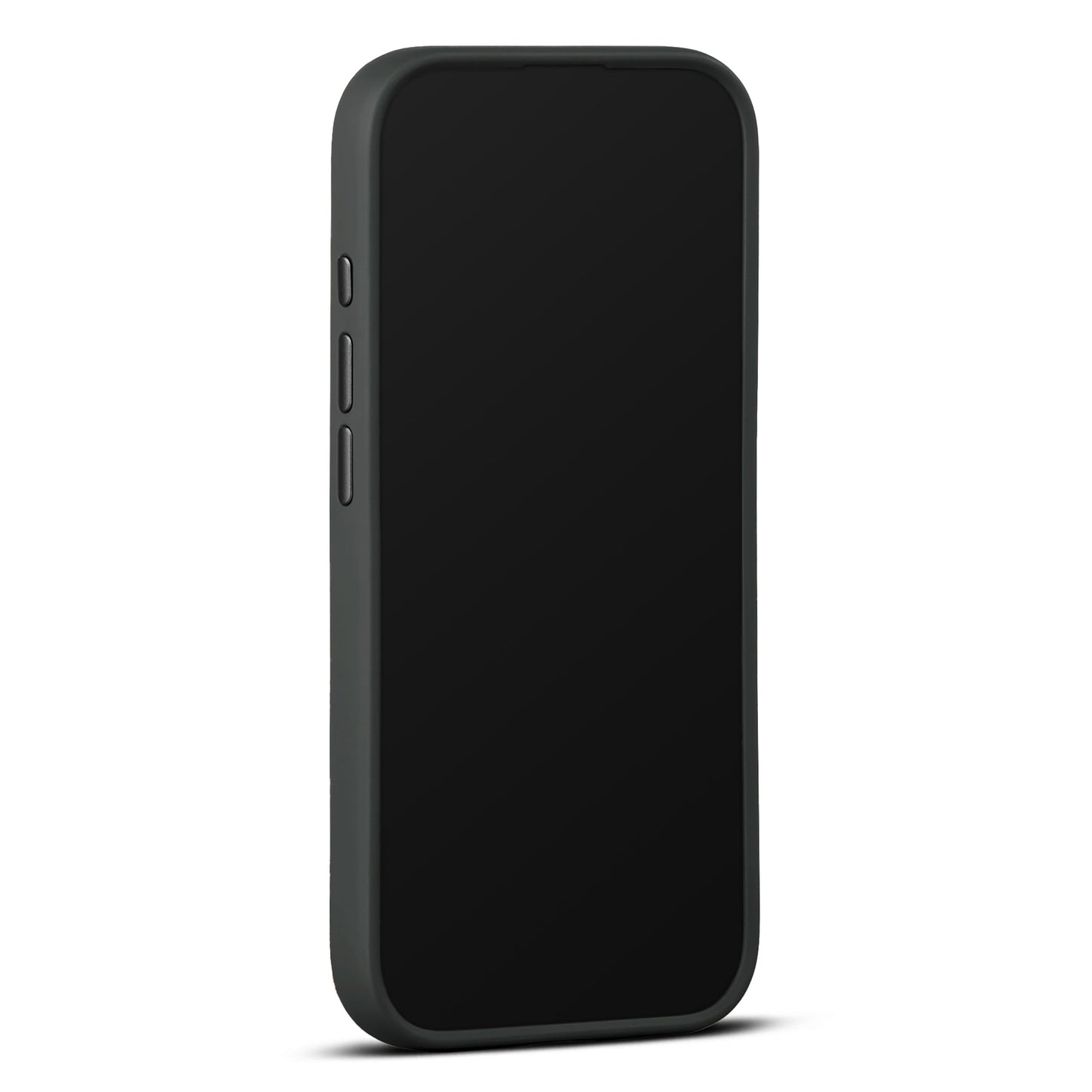 Husa de protectie Woolnut din piele pentru iPhone 17, Negru