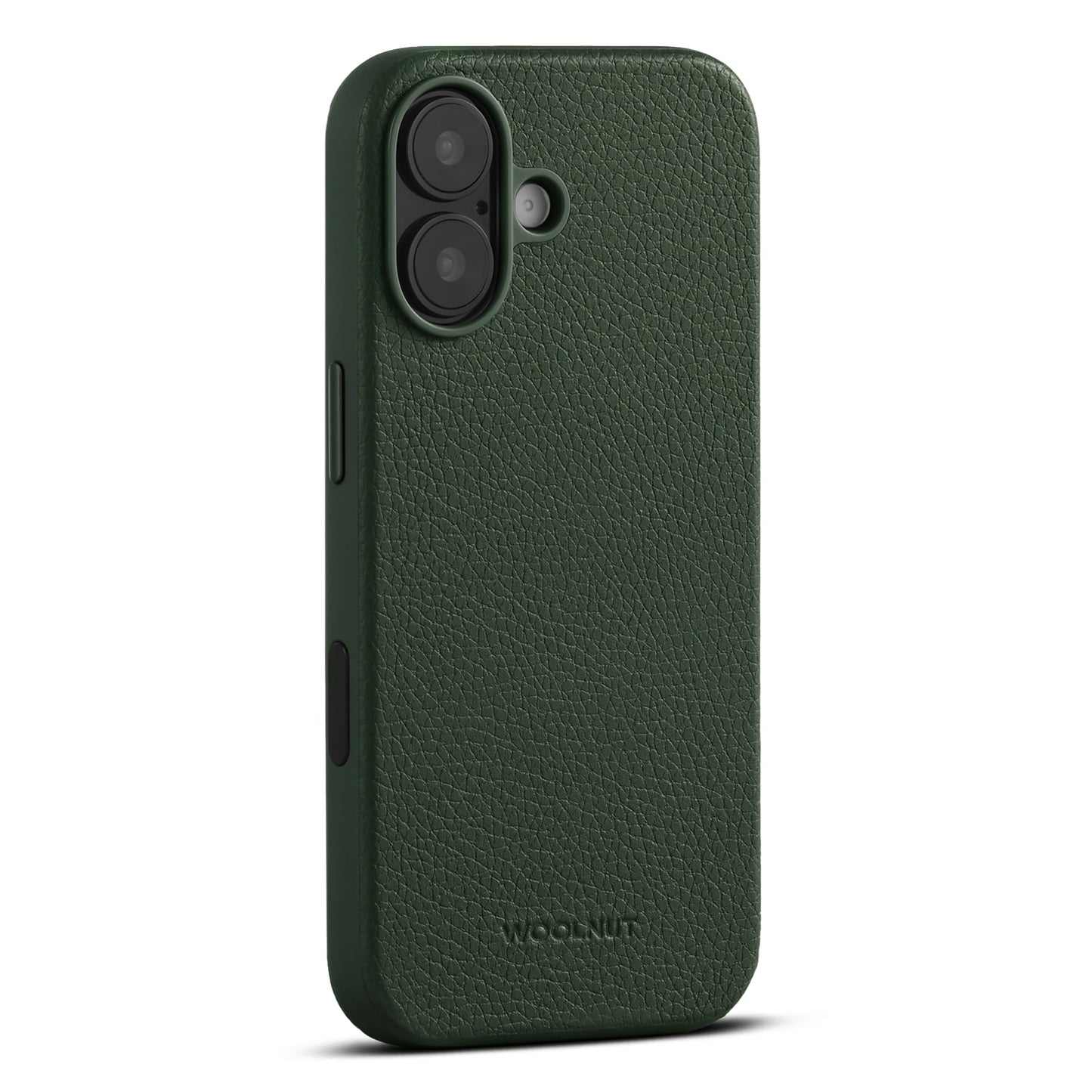 Husa de protectie Woolnut din piele pentru iPhone 17, Verde