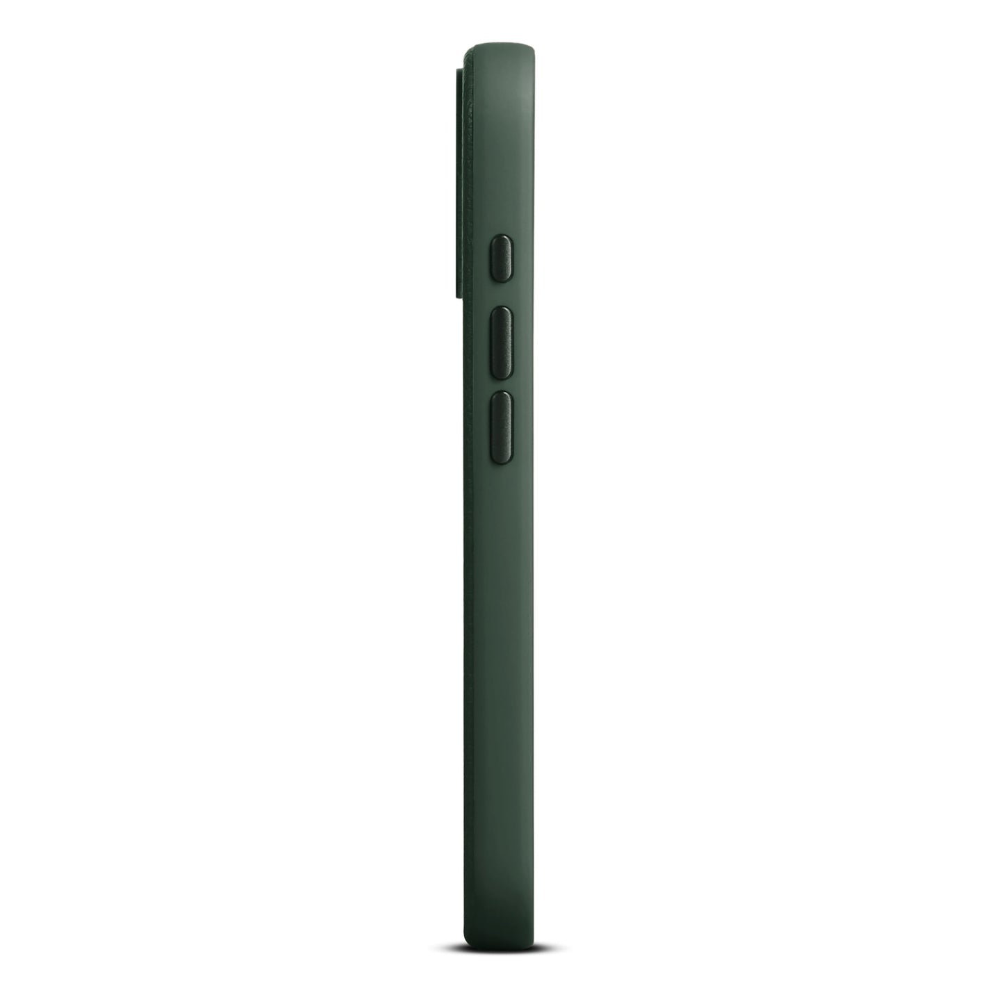 Husa de protectie Woolnut din piele pentru iPhone 17, Verde