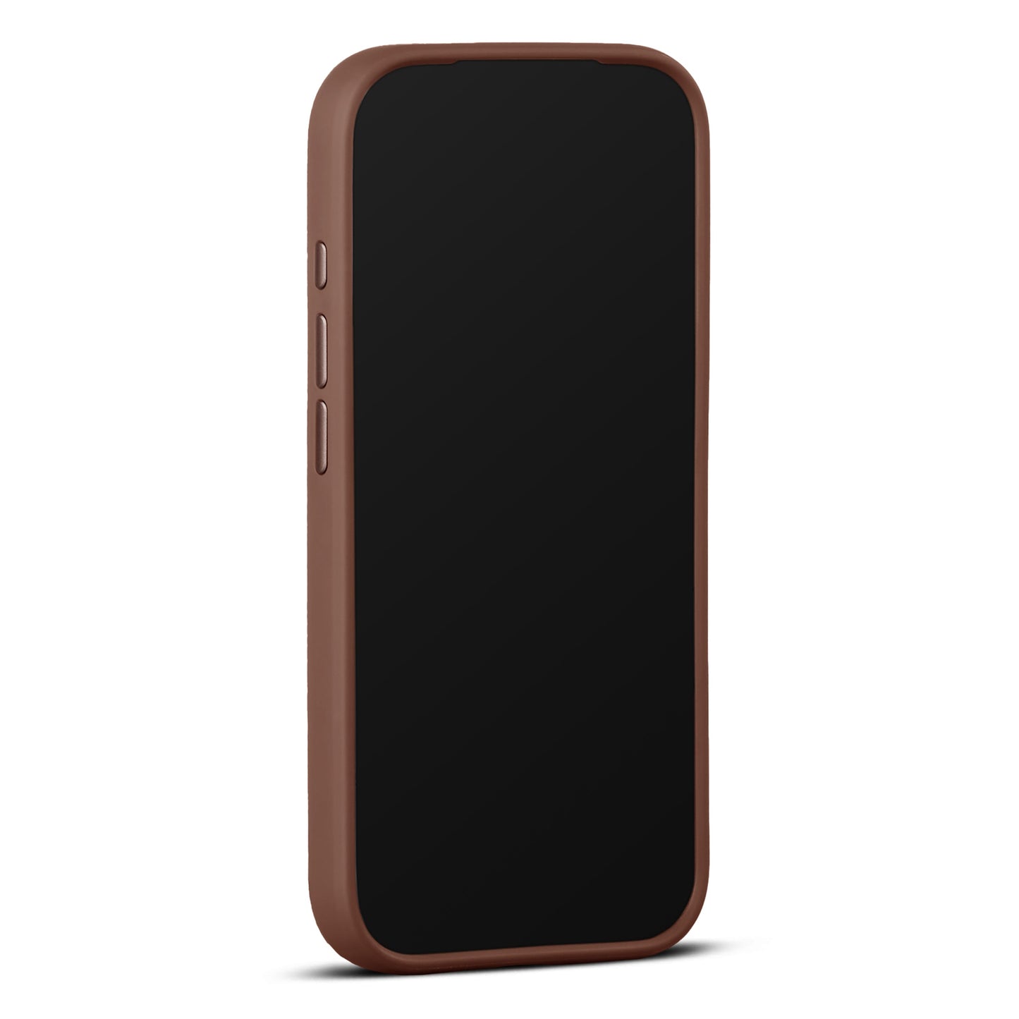 Husa de protectie Woolnut din piele pentru iPhone 17 Pro, Maro