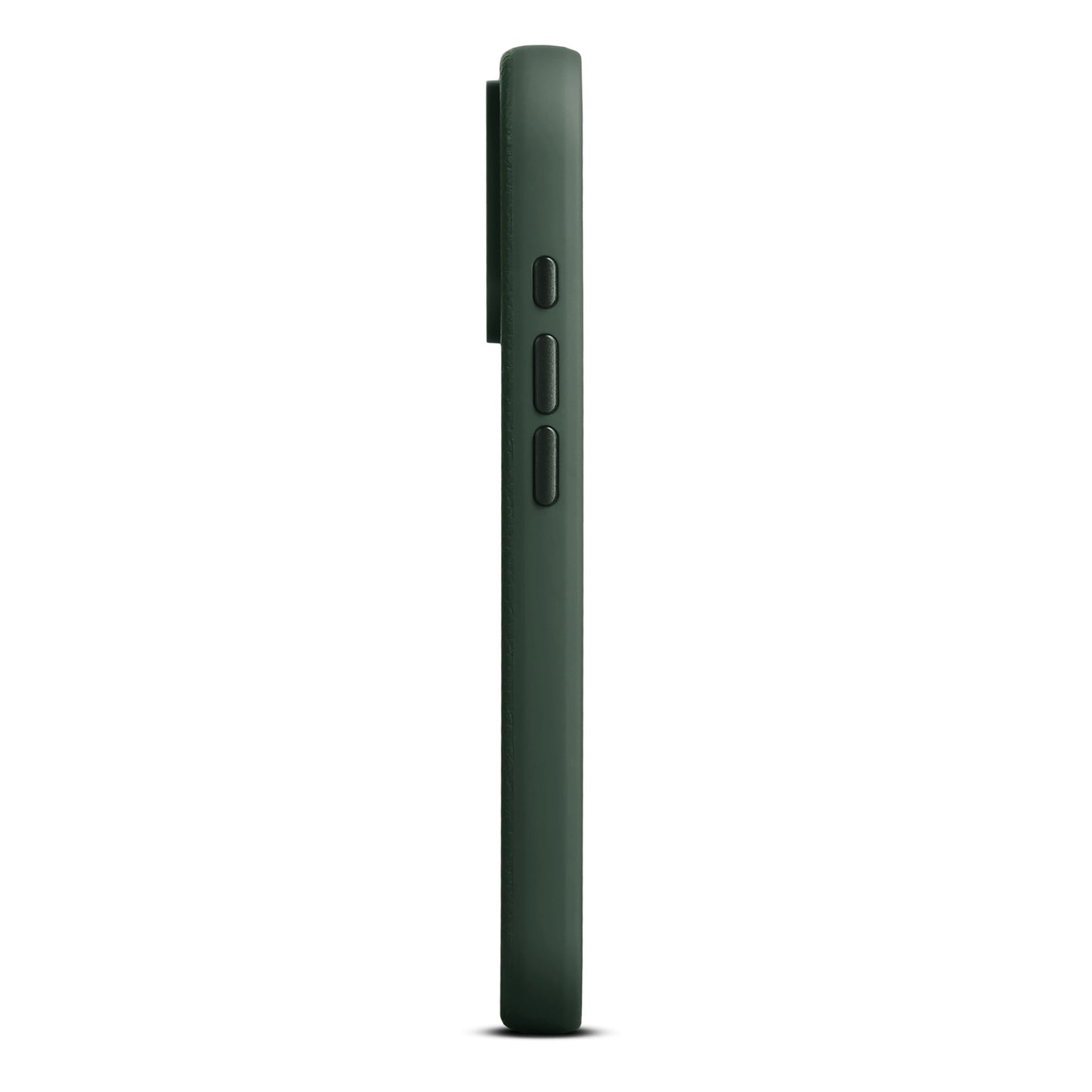 Husa de protectie Woolnut din piele pentru iPhone 17 Pro, Verde