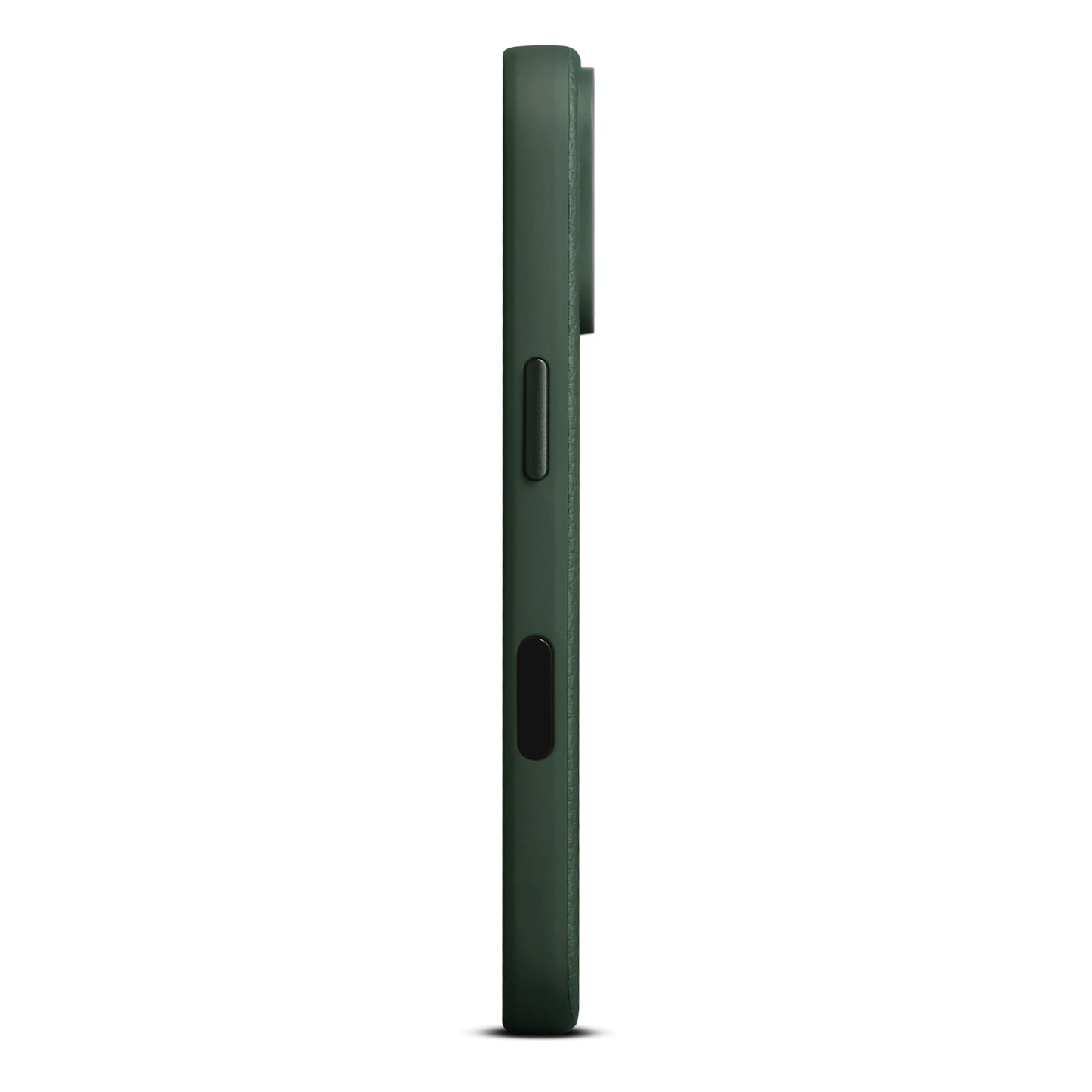 Husa de protectie Woolnut din piele pentru iPhone 17 Pro, Verde