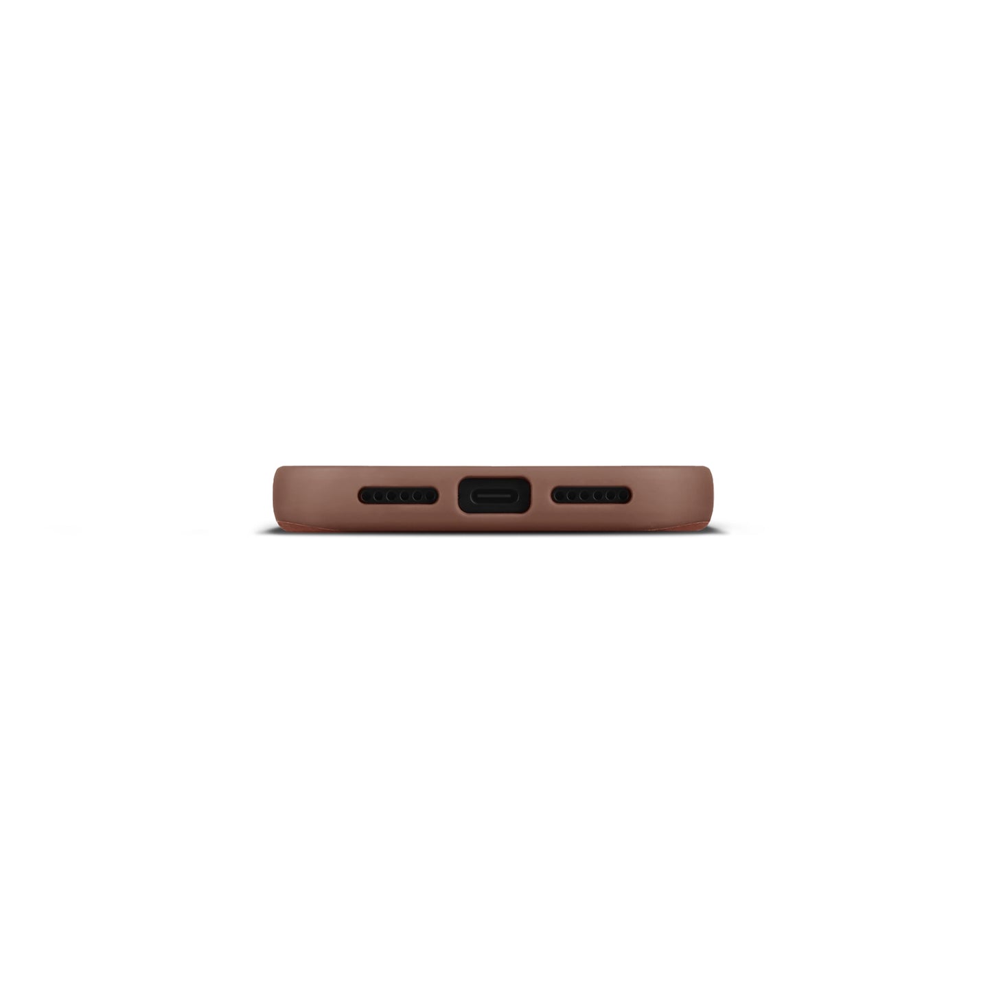 Husa de protectie Woolnut din piele pentru iPhone 17 Pro Max, Maro