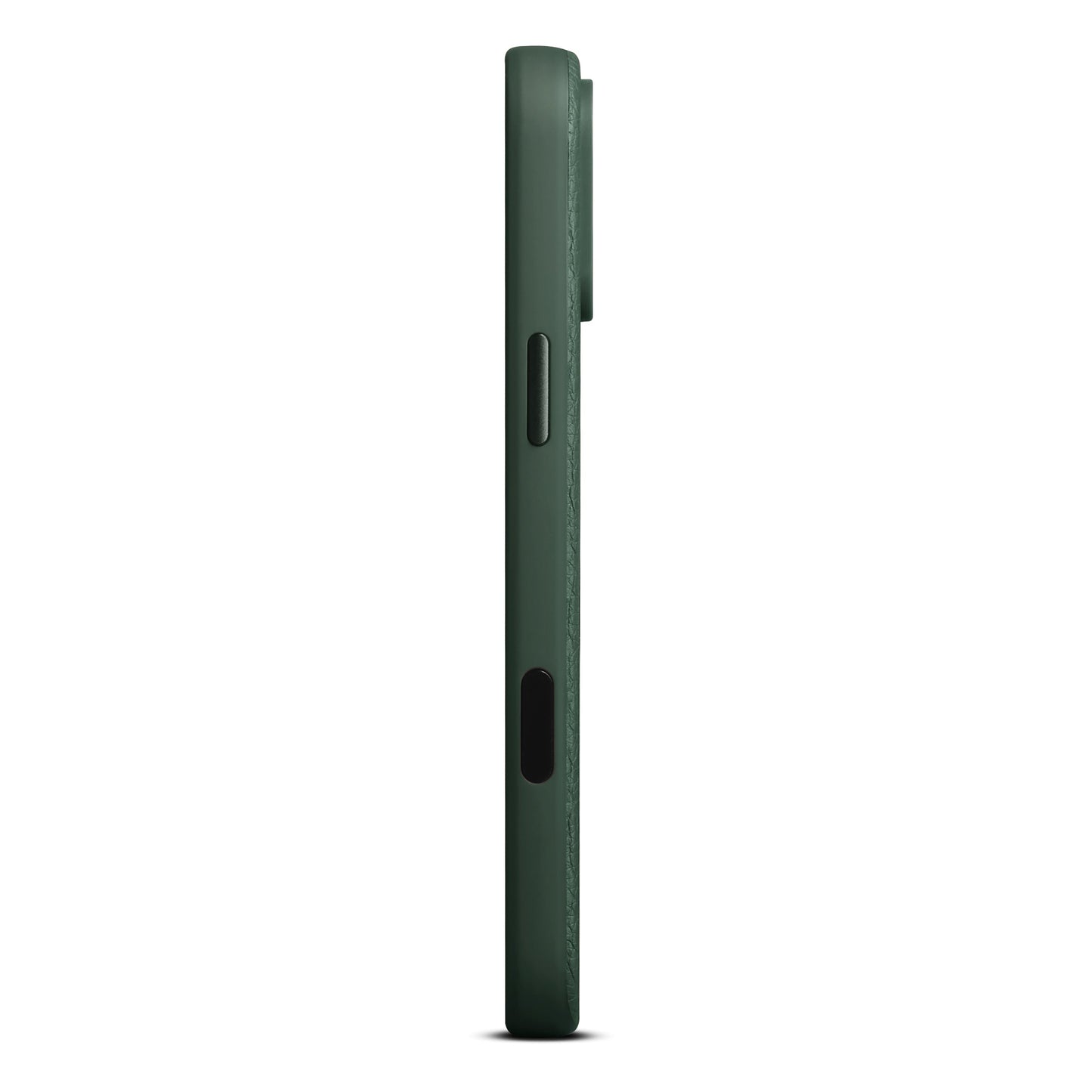 Husa de protectie Woolnut din piele pentru iPhone 17 Pro Max, Verde