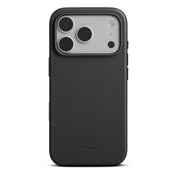 Husa de protectie Woolnut din piele pentru iPhone 18 Pro Max, Negru