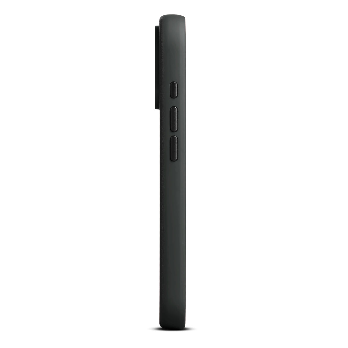 Husa de protectie Woolnut din piele pentru iPhone 18 Pro Max, Negru