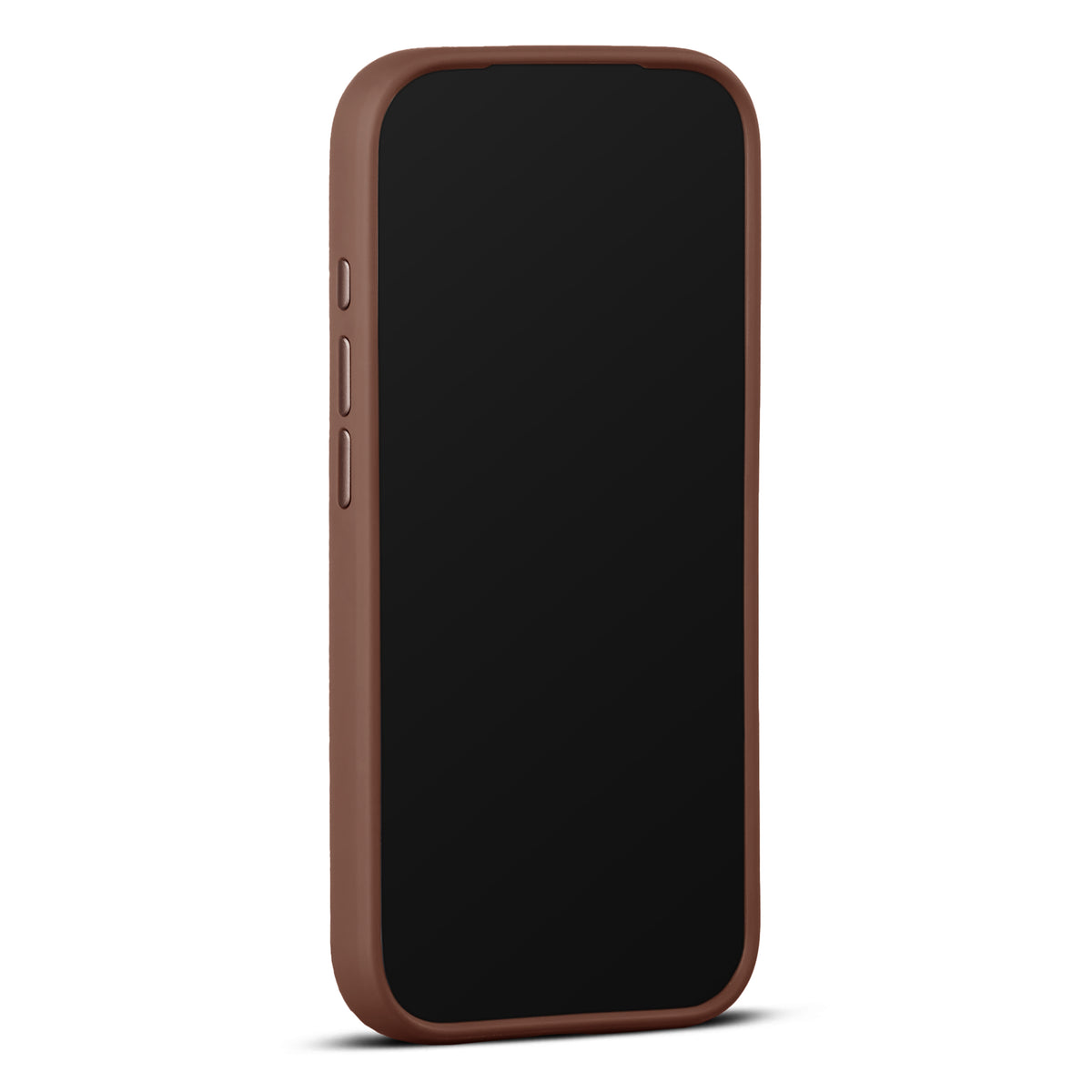 Husa de protectie Woolnut din piele pentru iPhone 18 Pro, Maro